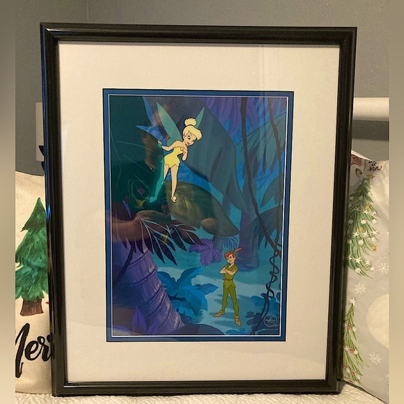 Disney Other - Disney Peter Pan & Tinkerbell Sericel
